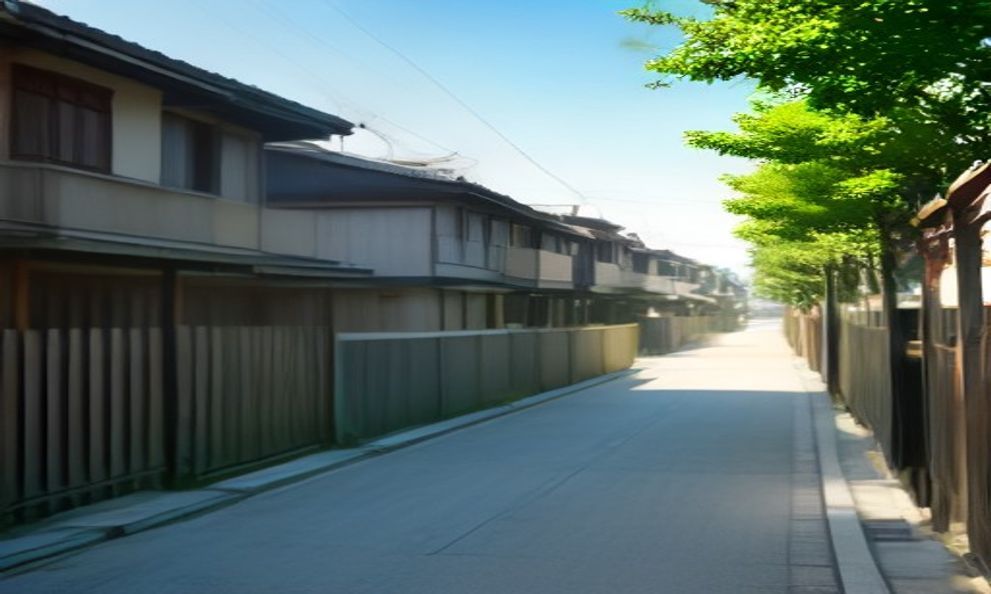 日本住宅街道上的實地睇樓與驗樓場景